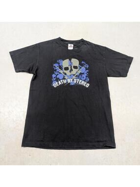 Vintage Y2K Death By Stereo 2005 Band T-shirt